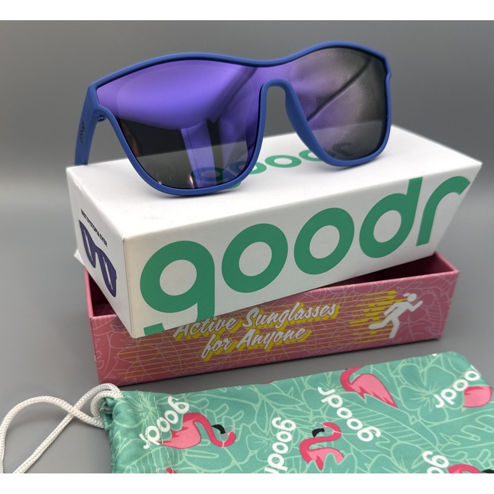Goodr VRG Sunglasses "Best Dystopia Ever " NexGard Plus Promotional Rare Box/Bag